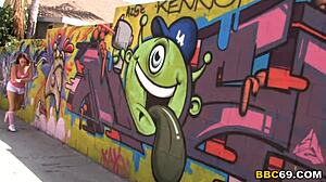 Khloe Kush meets extremely big black cock