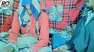 desi bhabhi moans during massage and breastfeeds brother-in-law for sex