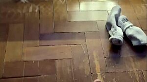 oh wow, big feet and huge cock, i can't believe it