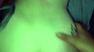 The amateur gives a sloppy blowjob in this intimate scene