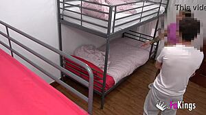 the horny landlady valeria del rio tries out her new bed with some fucking