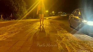 Paolla Hotwife Teaches Street Sex to Cuckold Husband