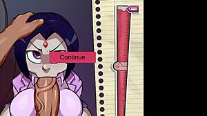 레이븐 스쿨걸이 몬스터 자지로 엉덩이 파괴