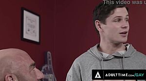 Dilf Coach Drew Sebastian Drills Twink Cheerleader And His Jock Bf Roughly.