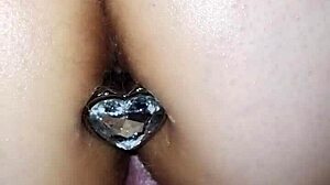 sparklybbw gets fat assfucking with anal plug play