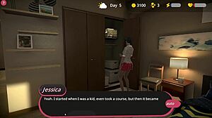 I dive into the orgasm simulator gameplay and greet Jessica in this erotic 3D hentai session