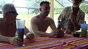 Dixies Trailer Park Wife Squirts In Pool Bar Gangbang