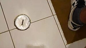 My friend's mom catches me masturbating with her panties?