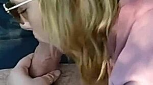 Public Pickup Leads To Car Blowjob With Swallow And Cumshot