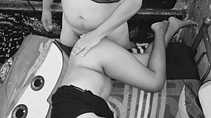 Blonde Quickie Fucking Gaping Brunette Rough Taboo