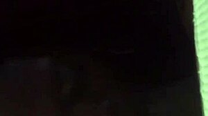 BBW teases with huge dick sucking