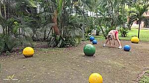 friend's milf sucks me off, fills pussy with cum