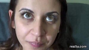 Glamorous Czech Cutie Teased in Supermarket, Banged in POV