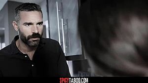 Italian house maid fucked by pervy boss in reality.