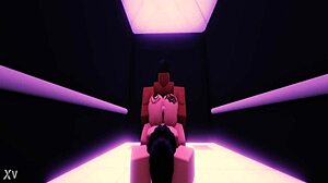 Couldn't wait, fucked sexy latina before reaching the room