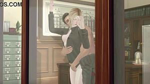 my boss visits my wife at the office