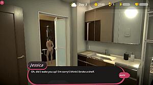 I dive into the orgasm simulator gameplay and greet Jessica in this erotic 3D hentai session