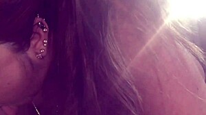 horny latina milf passionately sucks and licks dick!