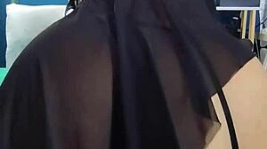 nalgona en lenceria me da sentones deliciosos clip