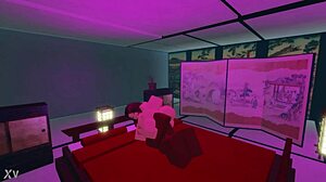 Roblox white princess with a black horse