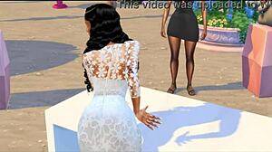 Does Summer Walker's Big Black Ass Handle Anal in Public?