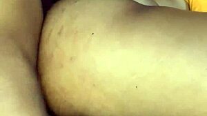 Wet creamy pussy in homemade solo