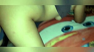 Latina prostitute moans emotionally as I fuck her bent over on balcony in doggystyle