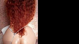 Doggystyle anal with big ass latina. Wet fat tight cock makes her gape and orgasm.