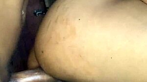 Wet creamy pussy in homemade solo