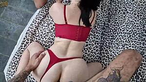 homemade group with whore gabbie luna taking anal creampie