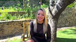 beautiful ashley licks and sucks her husband's cock before swallowing