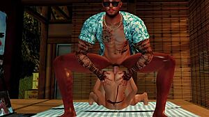 Pornstar rips clothes for hardcore sex, fucking cunt and tits on beach