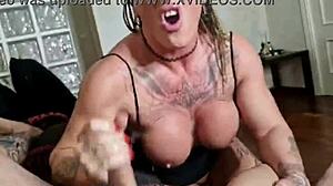 Muscular Bodybuilder Eats Giant Cock While Getting Anal With Big Clit And Ass