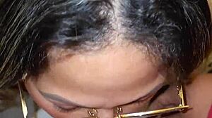 My friend's mom catches me masturbating with her panties?