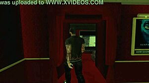 A relaxing friday evening watching movies with friends.