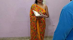 Hot Teacher Saara's Tight Ass Fucked Hard on First Day