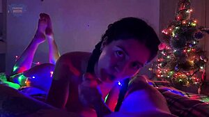 Stepsister Plays With Dick And Gives Best Blowjob