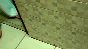 My friend's mom catches me masturbating with her panties?