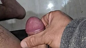 my mini dick getting hot and cumming