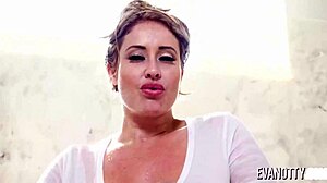 massive ass eva notty tries getting clean