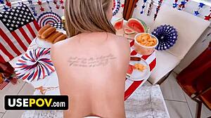 Stepmother Teases Stepson In Missionary Sex Tape