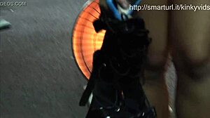 Bound Asian Girl In Rough Bondage