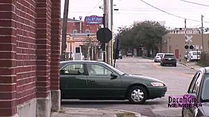 Brandy Bares Hot Pussy In Public!