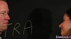 student dominas tug cum