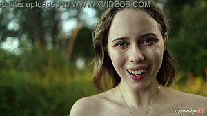 Teen Temptress Alice Flore Pervs Her Camping Day With Diddling!