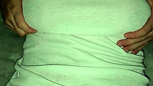 Student's chubby tits fucked in roleplay