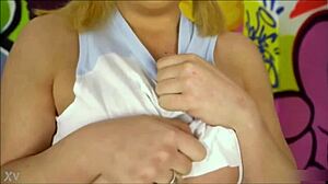 Big Tits Babe Exposes Boobs And Teases Hard Nipples