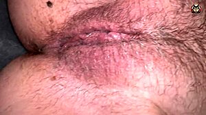 milf plays hairy games with cock, getting cum covered and orgasming!