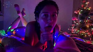 Stepsister Plays With Dick And Gives Best Blowjob