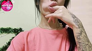 Babe Fingering Pussy in Panties - Solo